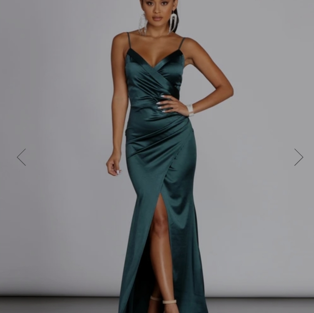 Satin dress NEW
